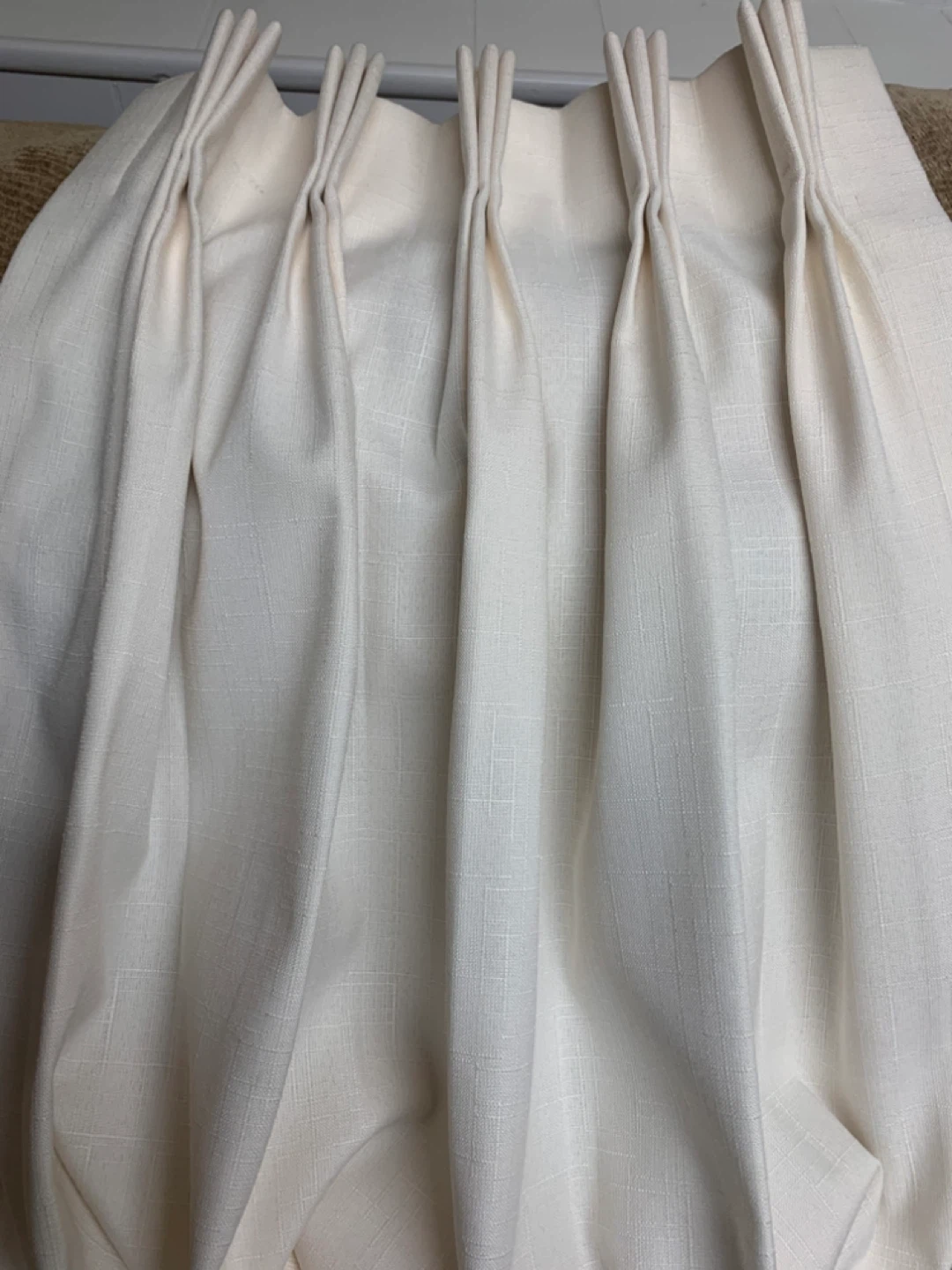 Custom Pinch Pleat Curtains, 8' x 102.25"