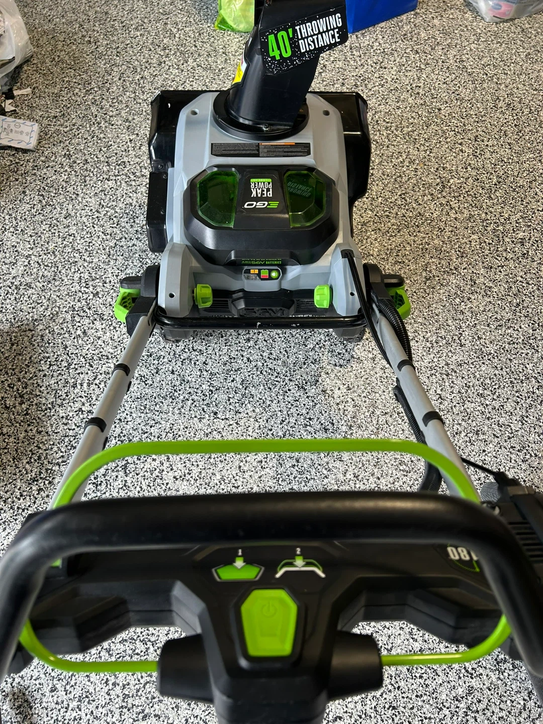EGO POWER+ 56-volt 21-in Single-stage Push Battery Snow Blower - photo 4