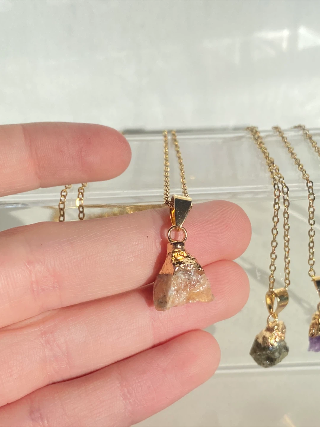 Raw Crystal Necklace - photo 4