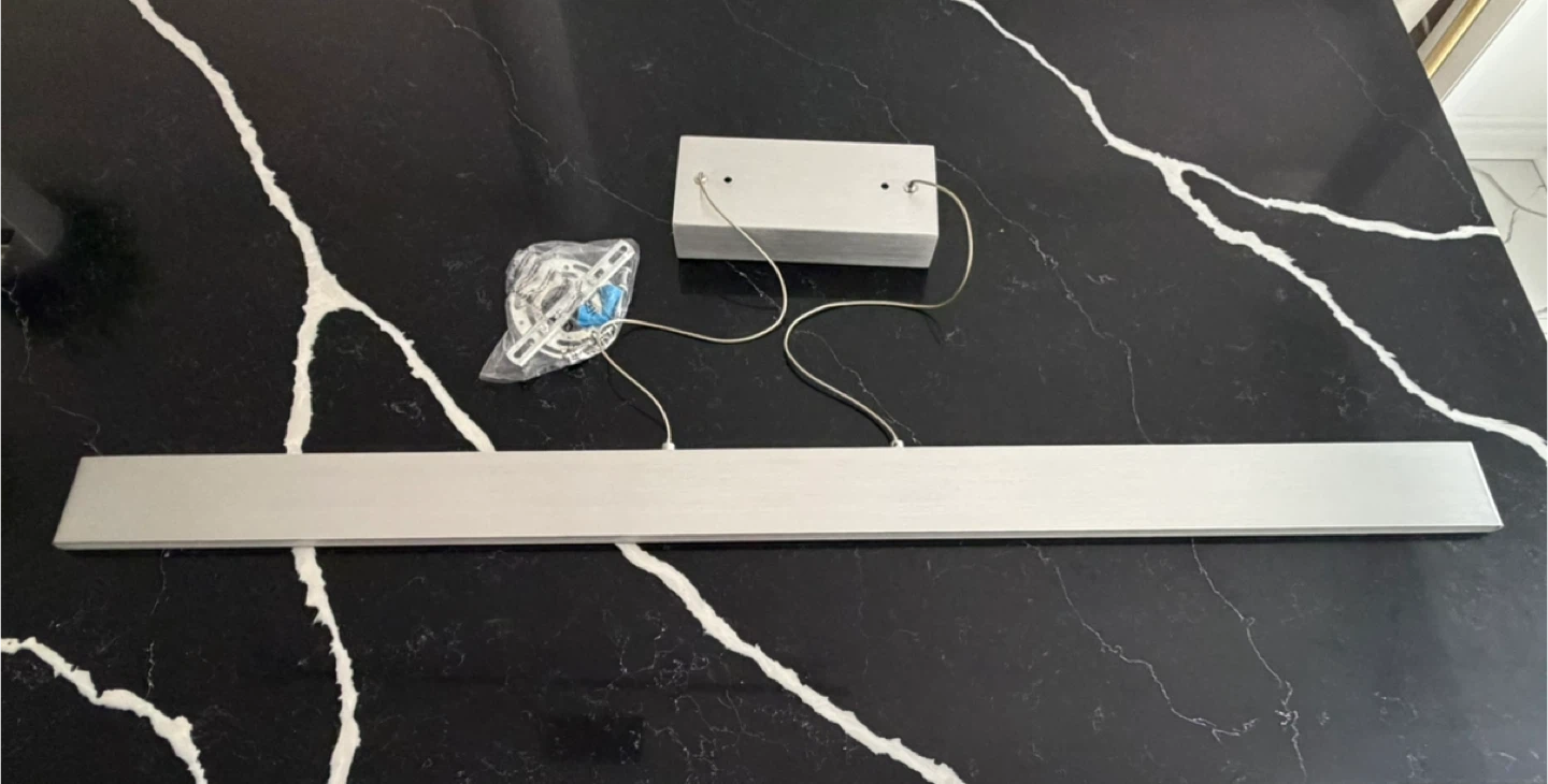 47.5 in Linear LED Dimmable Light Fixture Pendant - photo 3