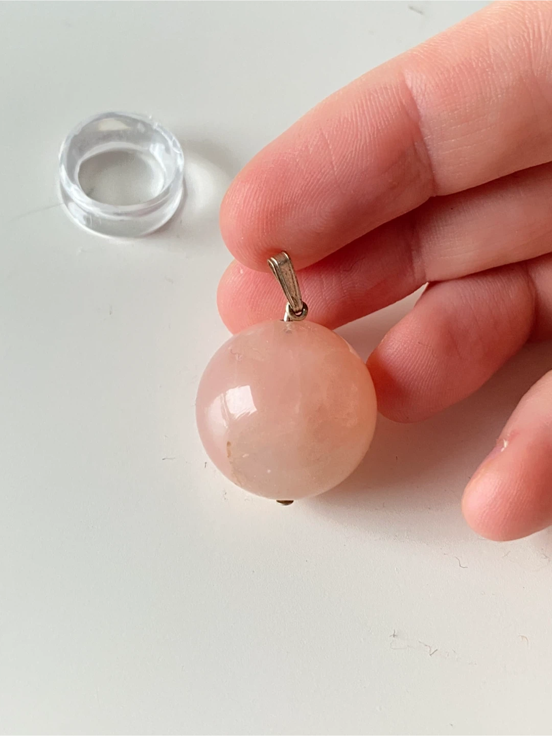 Rose Quartz pendant - photo 3