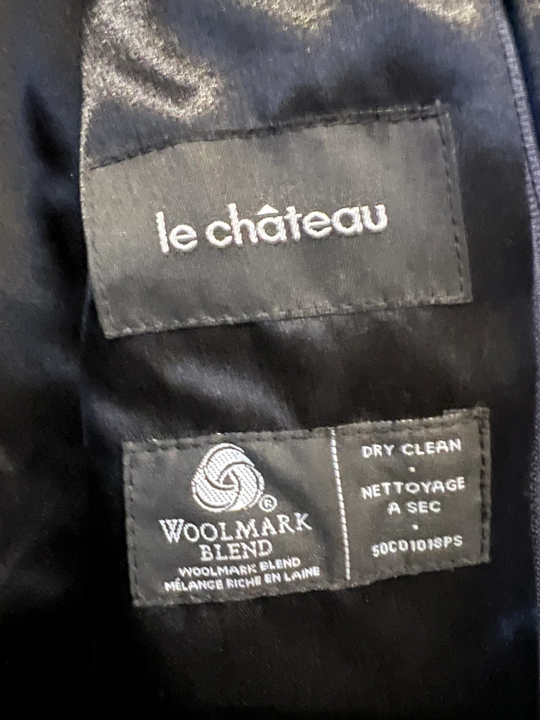 Navy Men’s Wool Peacoat - photo 4