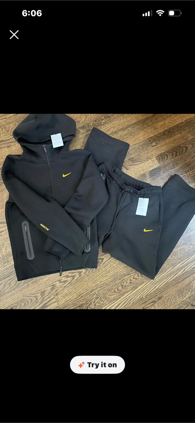 Nike x Drake NOCTA Tracksuit  no trade - Black, Size Unknown