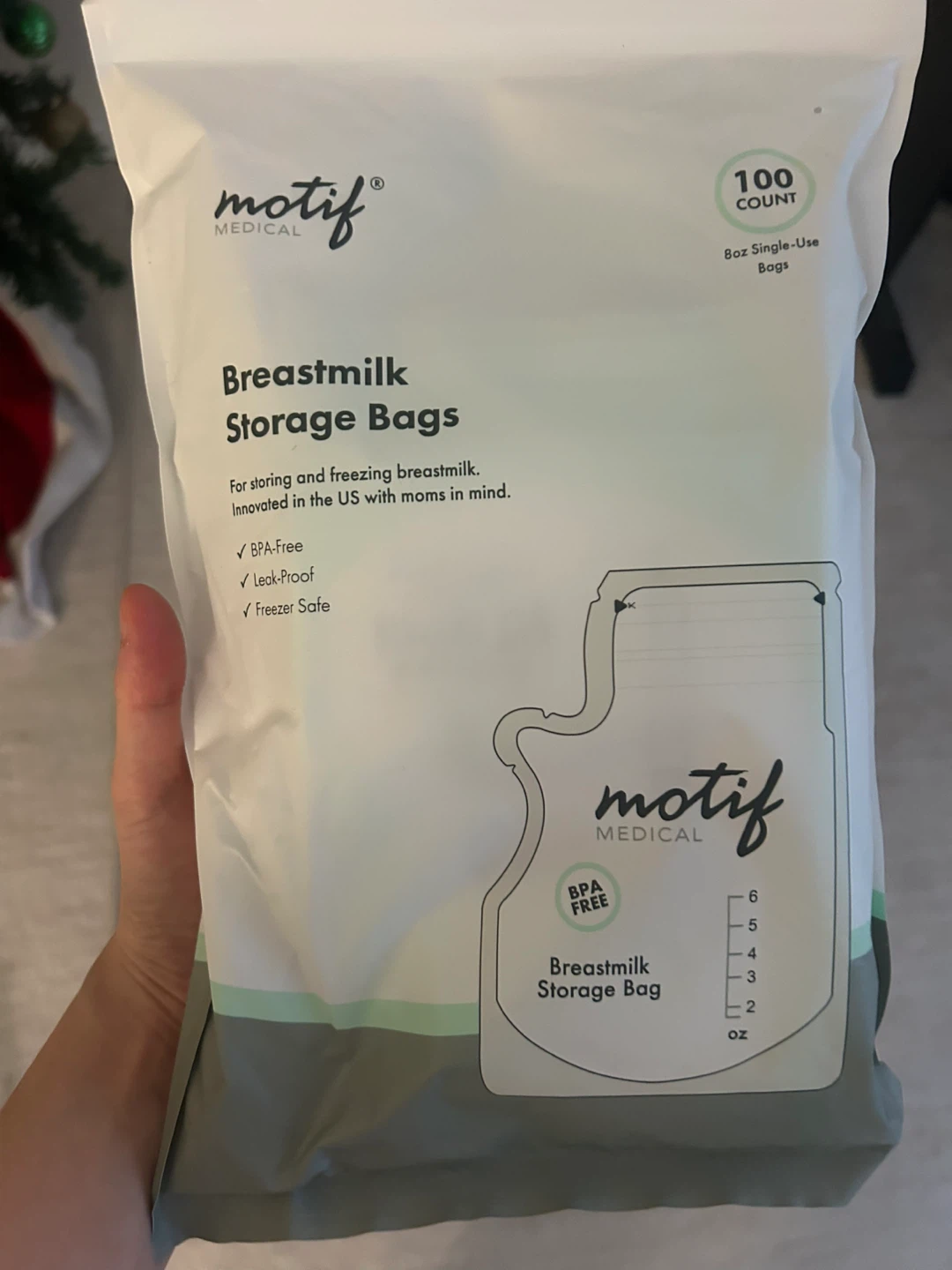 Motif Medical Breastmilk Storage Bags