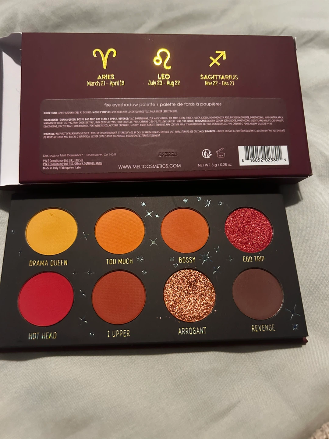 Melt Cosmetics Fire Eyeshadow Palette - photo 2