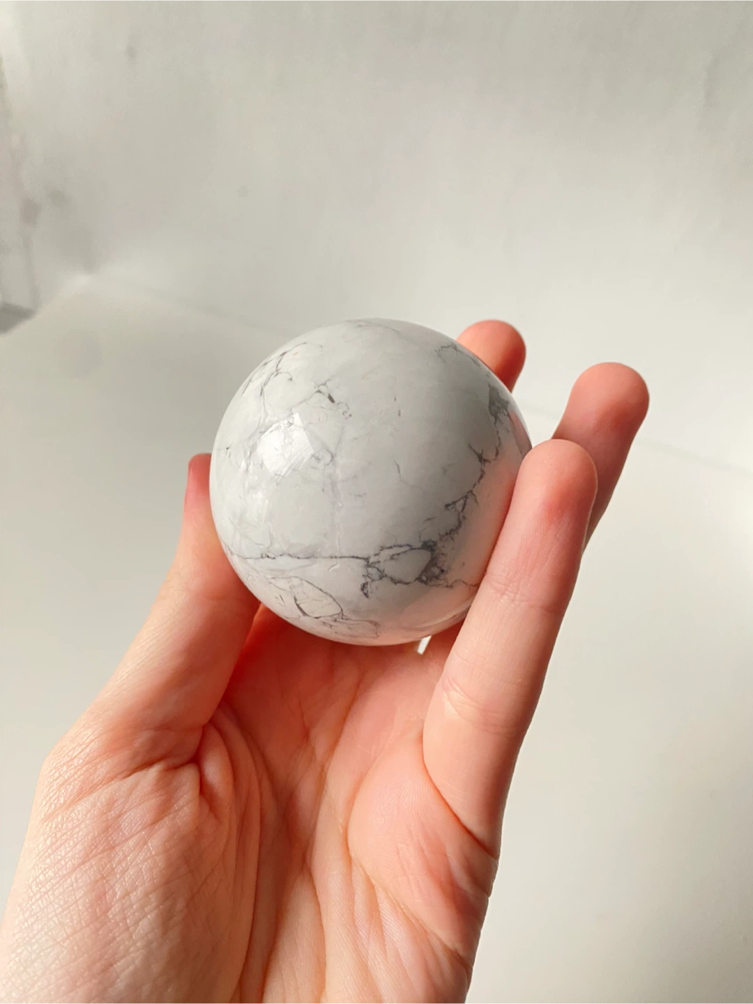 Howlite Sphere - photo 5