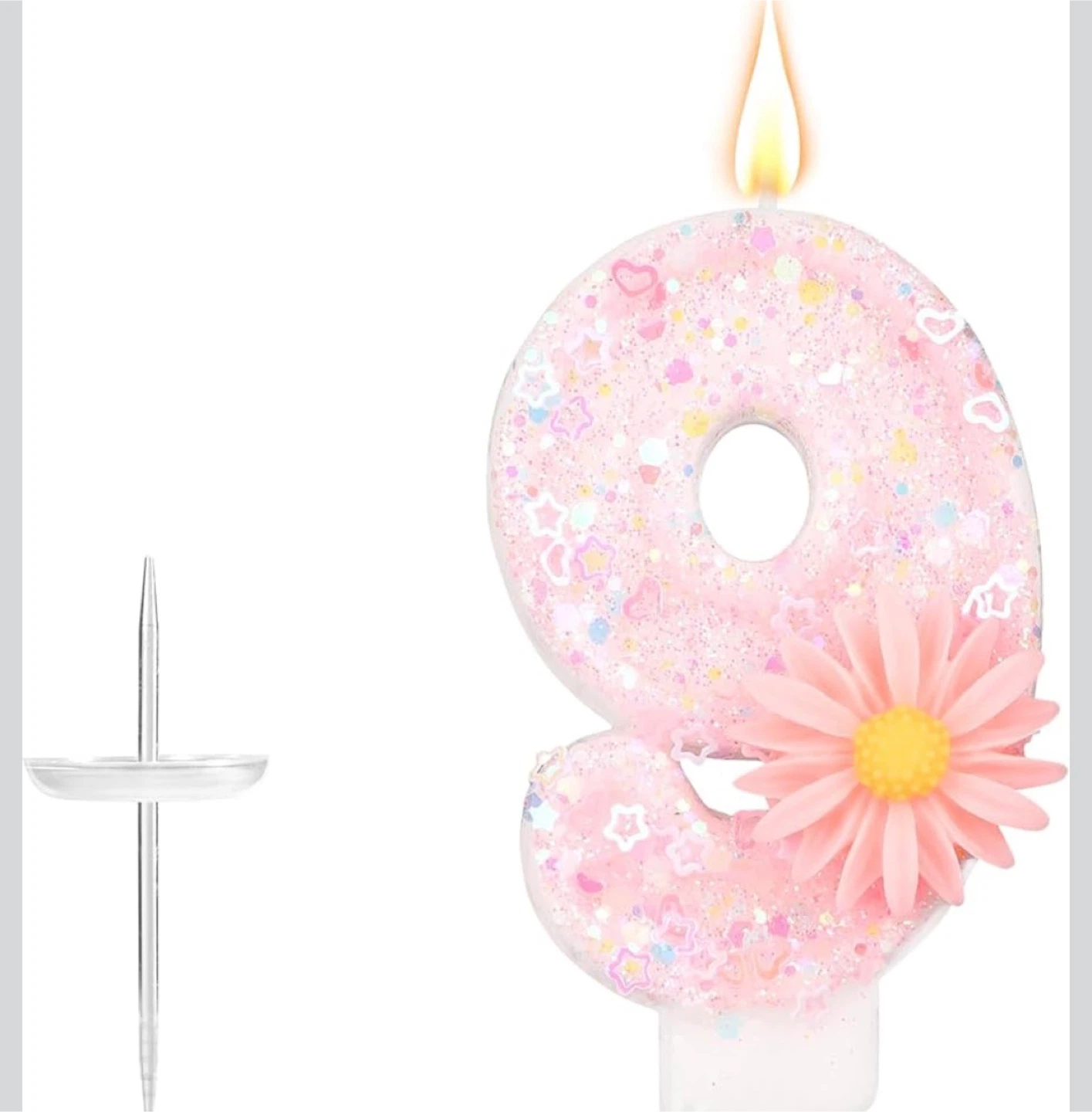 Number 9 Birthday Candle - New in Box