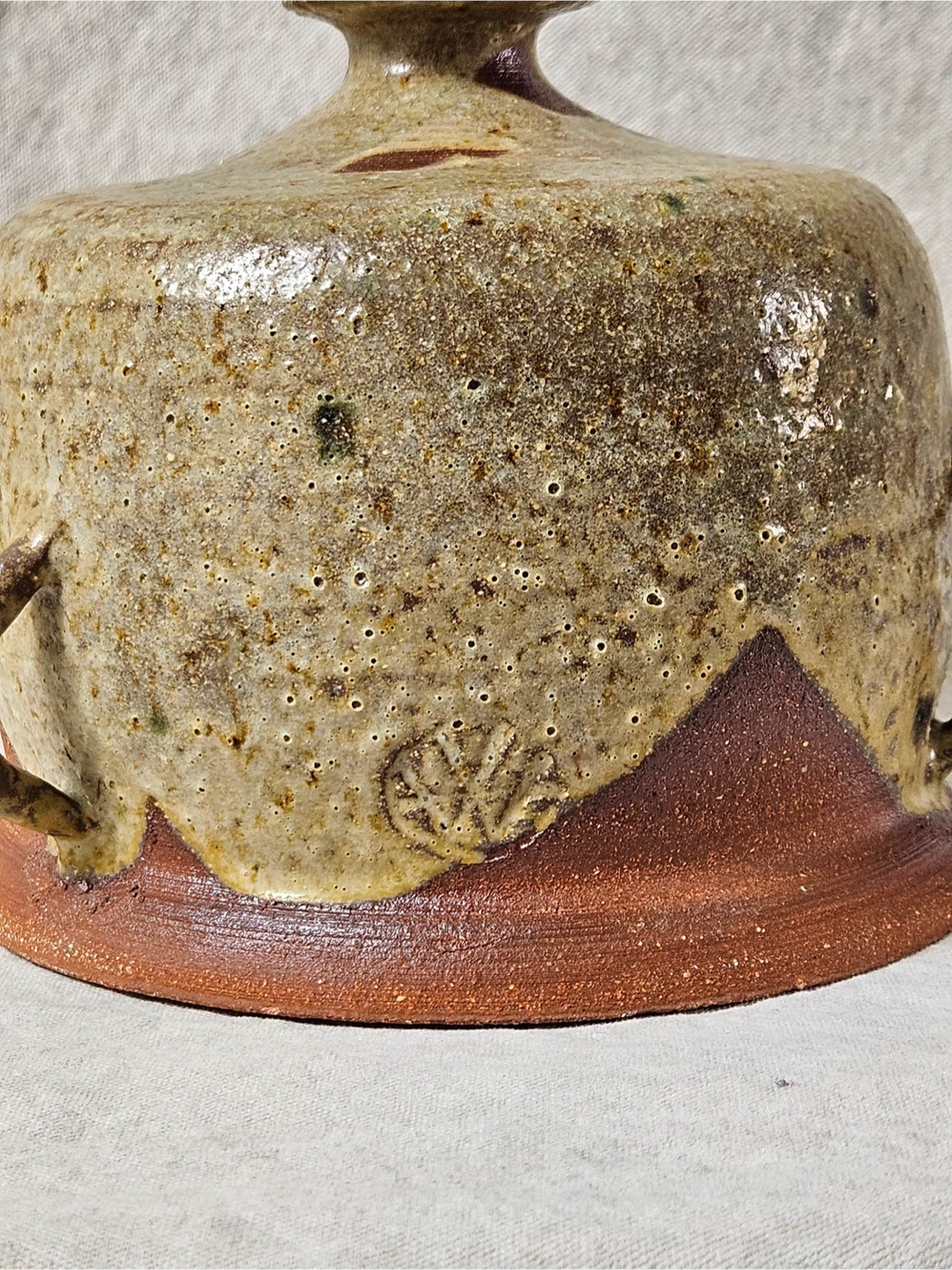 Handmade Stoneware Pottery Cloche - photo 2