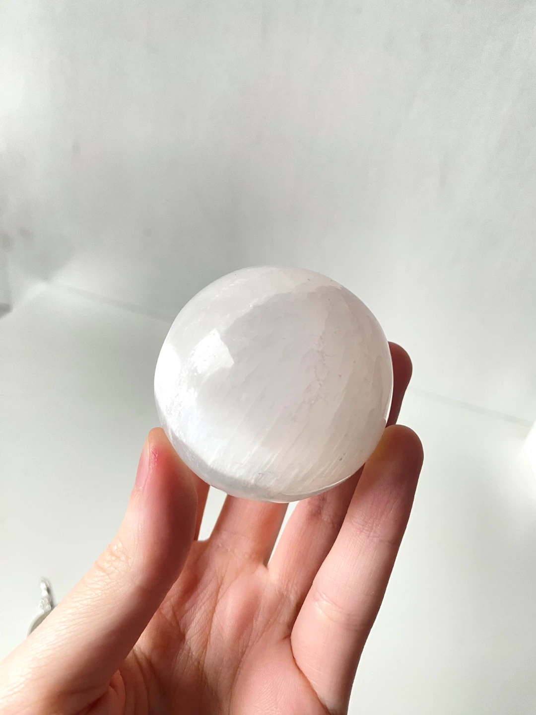 Selenite Sphere - photo 3