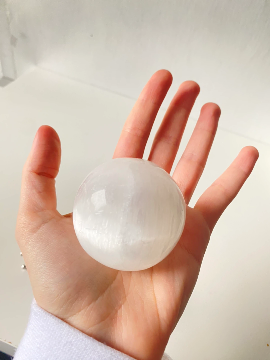 Selenite Sphere - photo 4