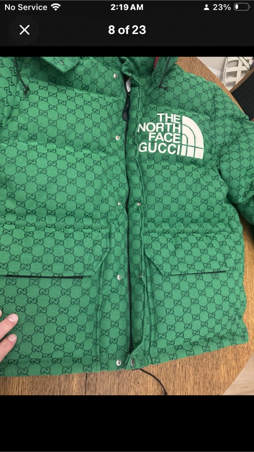Gucci x The North Face Puffer Jacket - Size XL