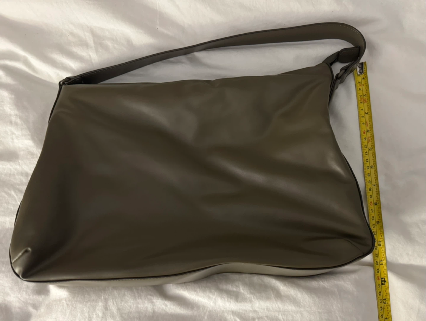 Uniqlo C Shoulder Bag - Olive Green - photo 5