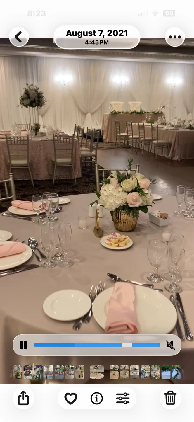 5” gold glass mercury gold for centre pieces 49 in stock - photo 2