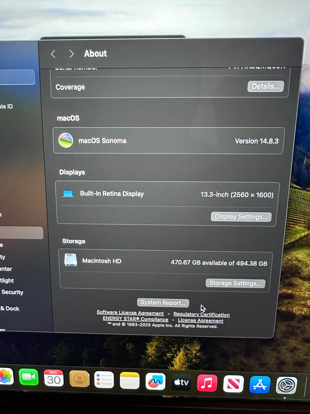 MacBook Pro 13 inch 2022 M2 - photo 2