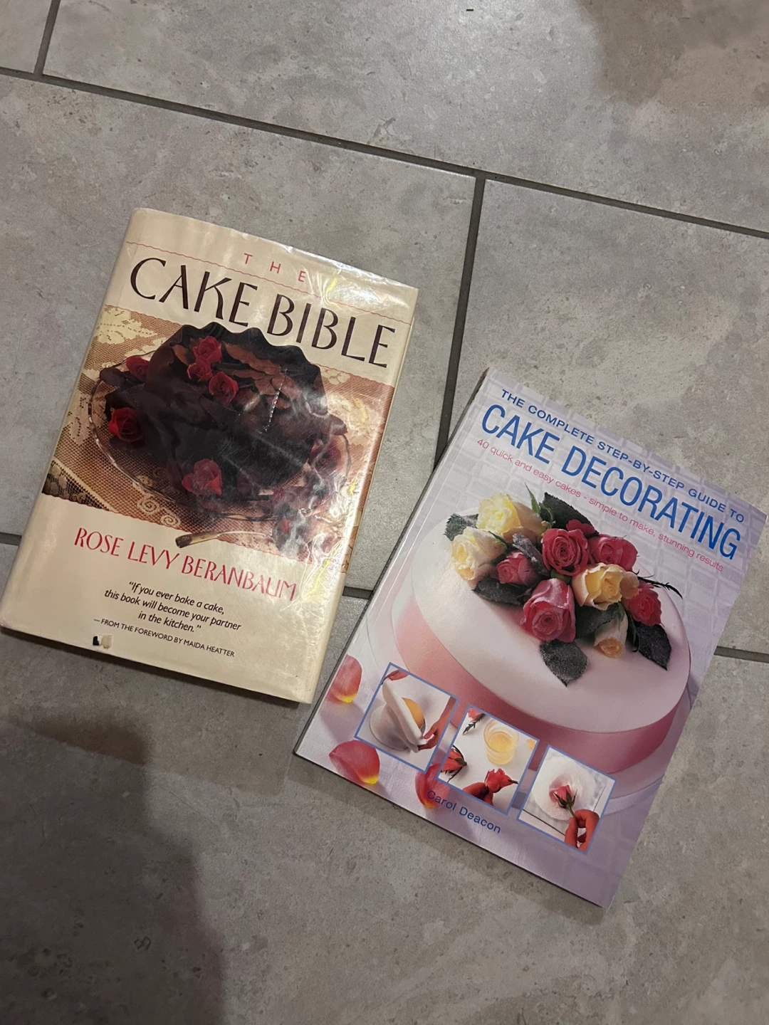 🥕Cake Bible & Cake Decorating Books