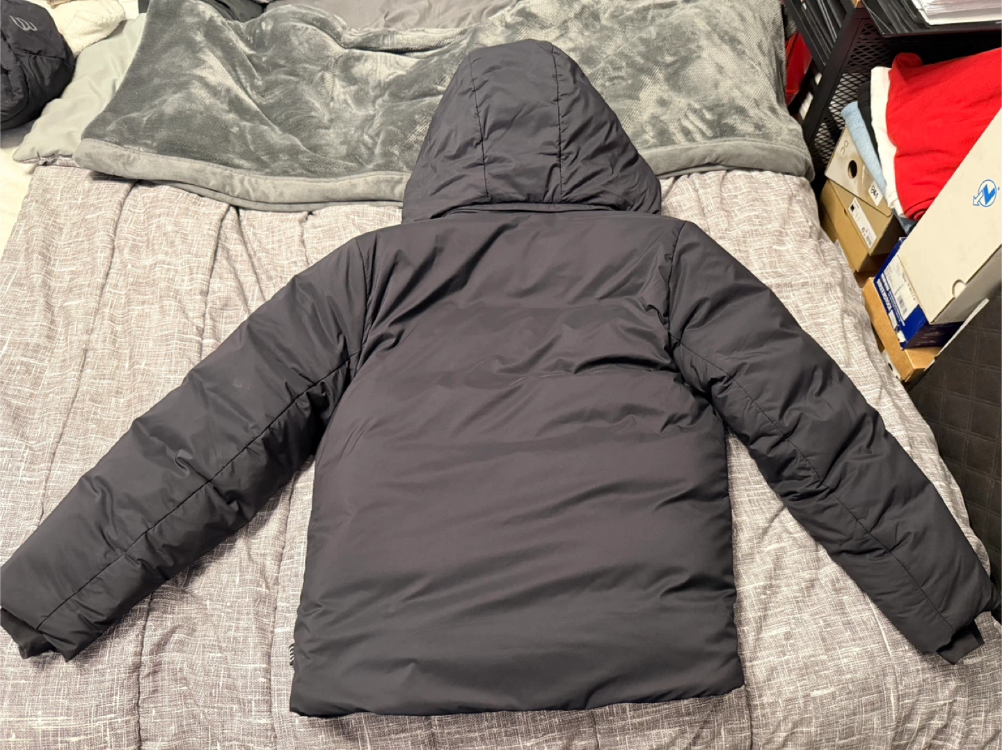 Aritzia Super Puff One Black Puffer Jacket - Size 2XS - photo 3