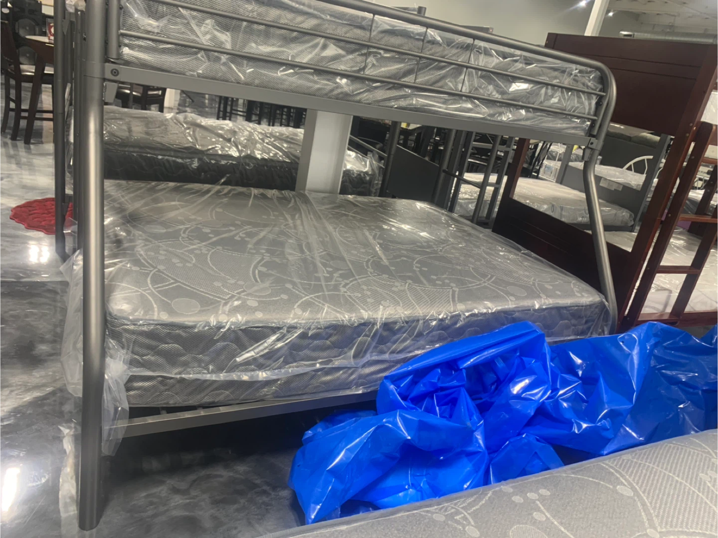 Bunk Bed with Mattress - New