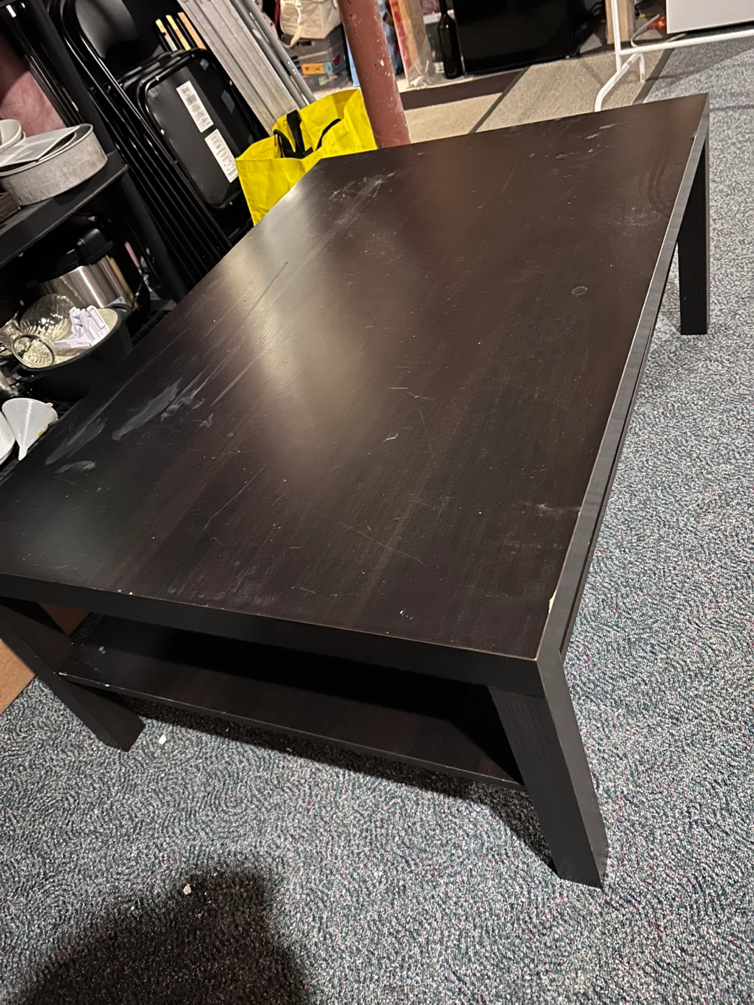 🥕IKEA Lack Dark Brown Coffee Table - photo 2