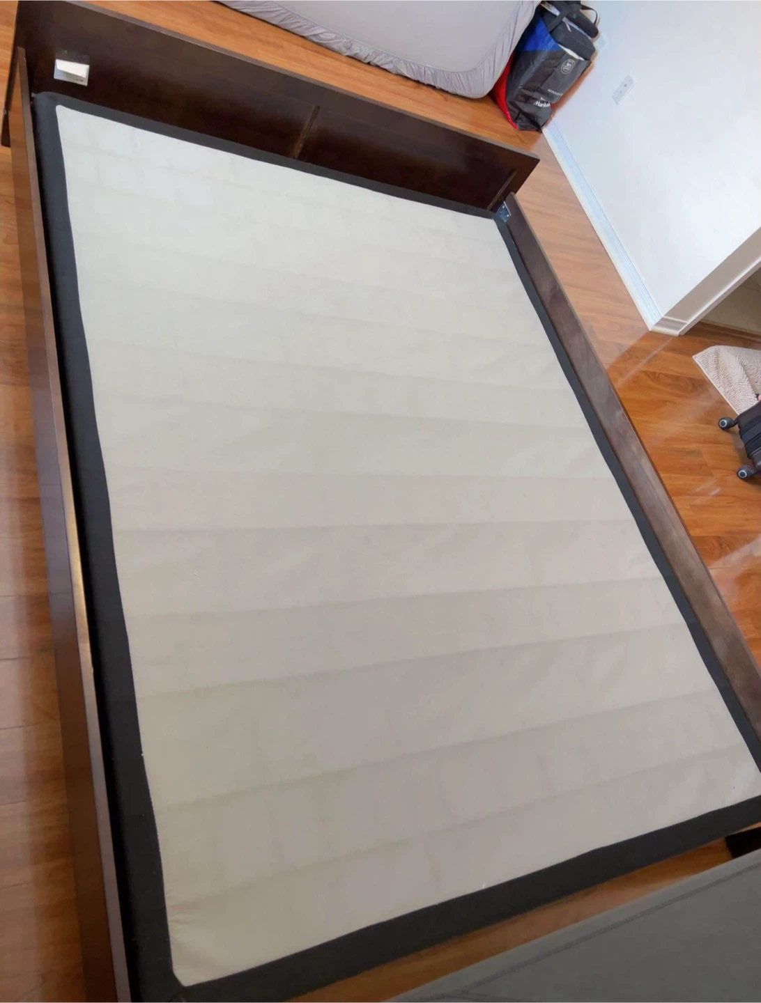 Dark Wood Full Bed Frame - photo 5
