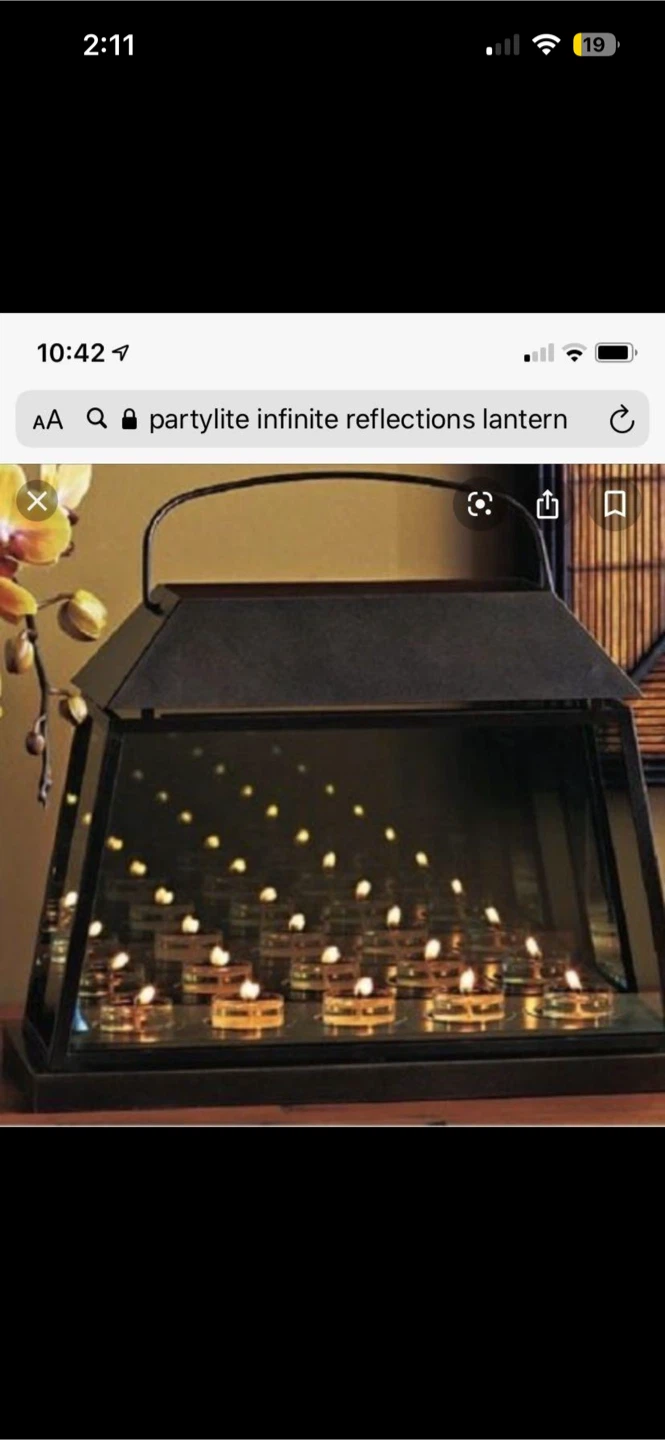 Partylite Infinite Reflections Lantern