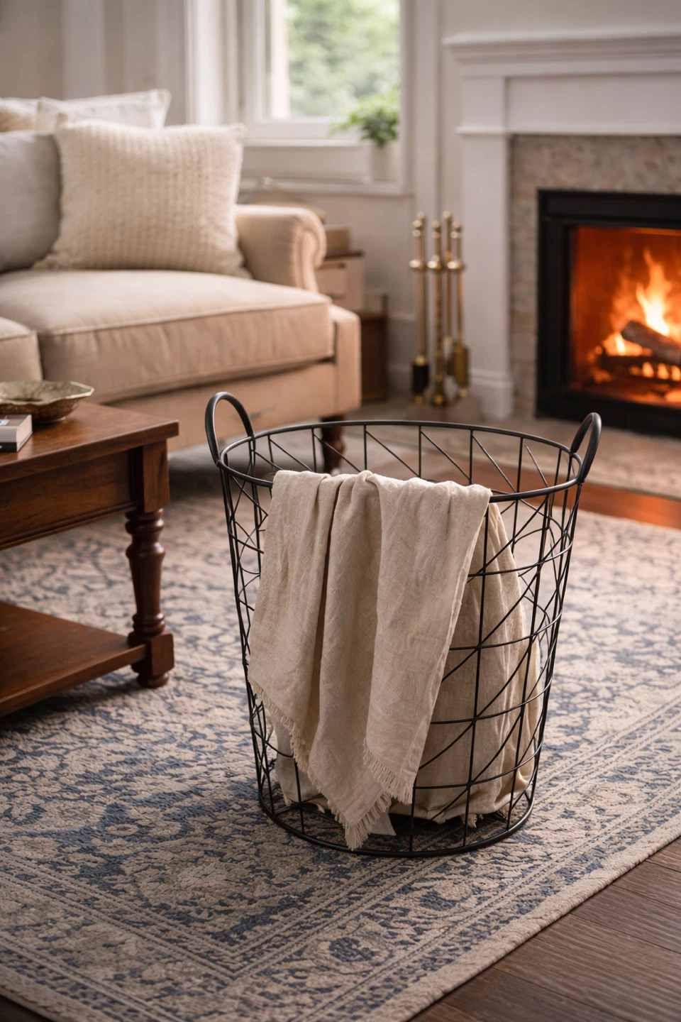 Metal Laundry Basket