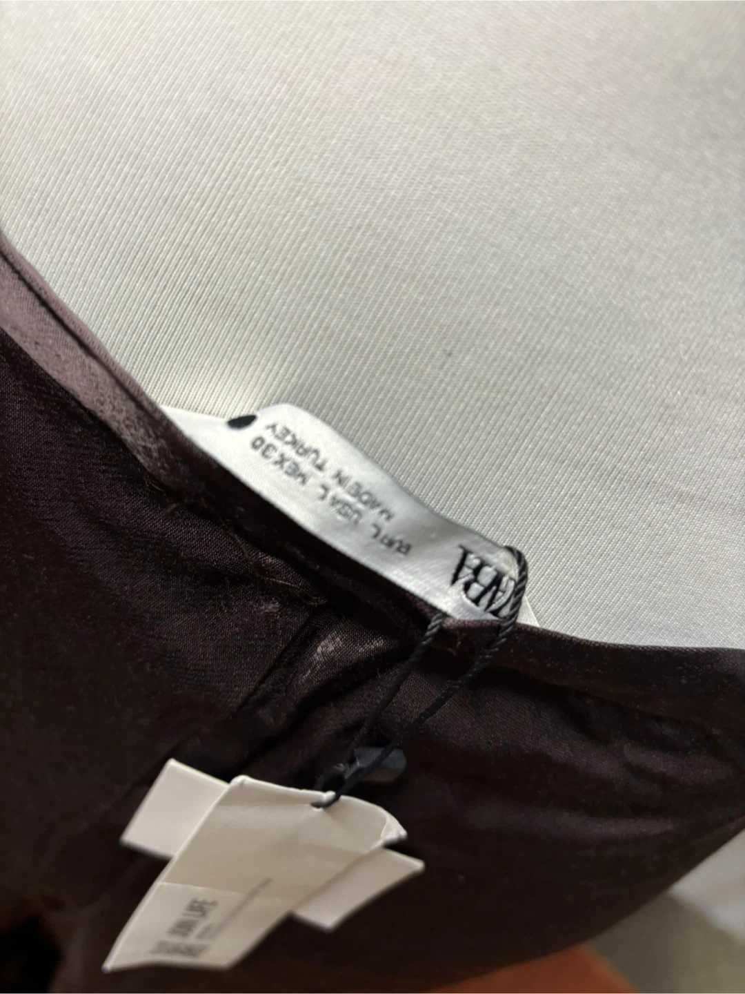 Zara Brown Maxi Skirt & Honey Punch Black Top - Set - photo 3