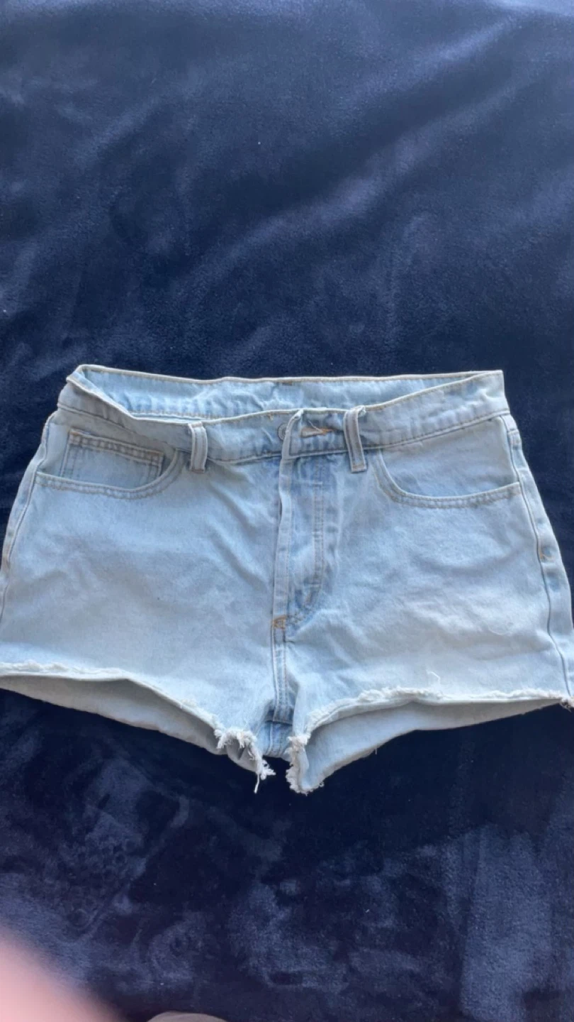 Brandy Melville Light Blue Denim Shorts