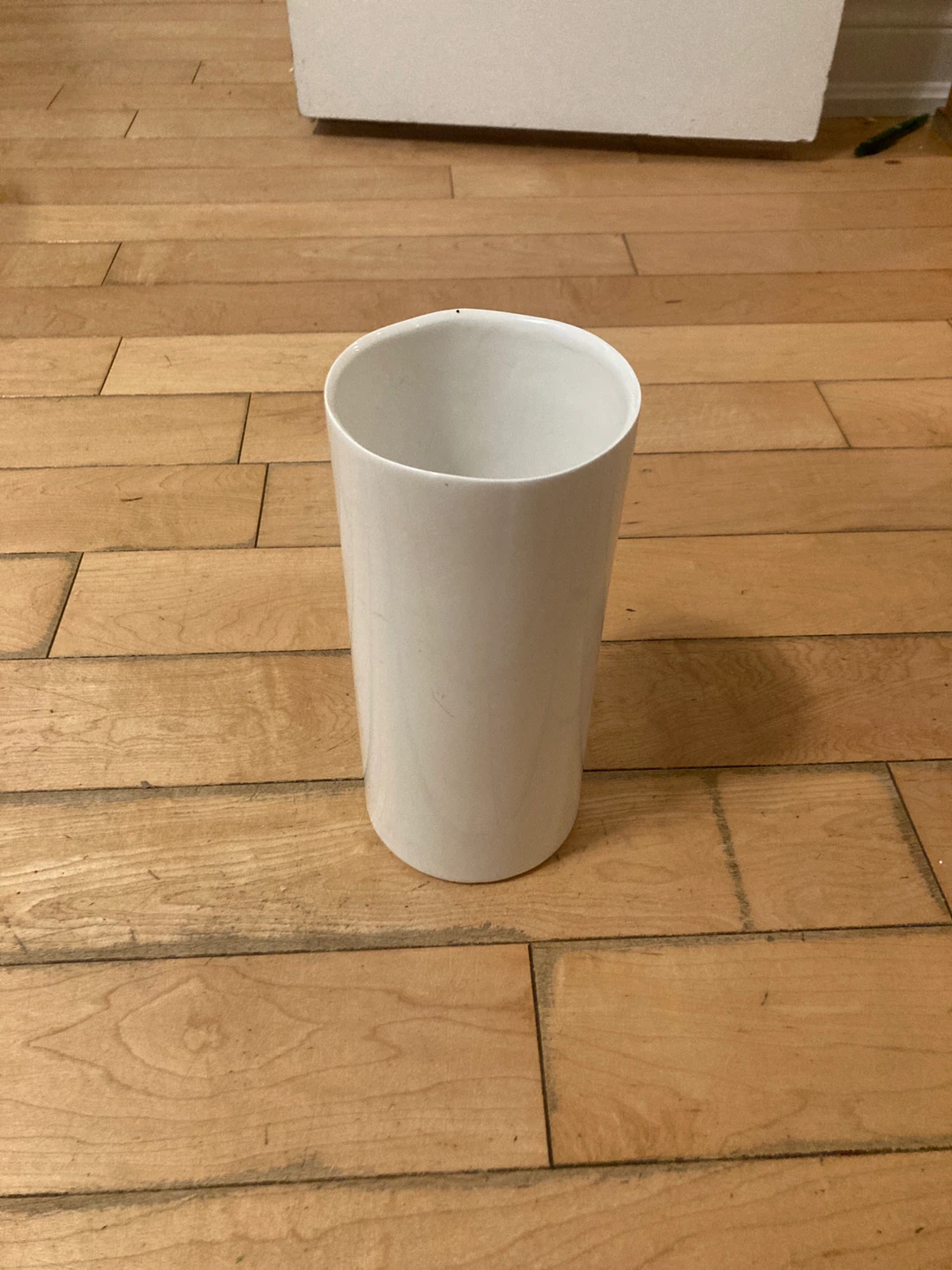 White Ceramic  vase 🥕