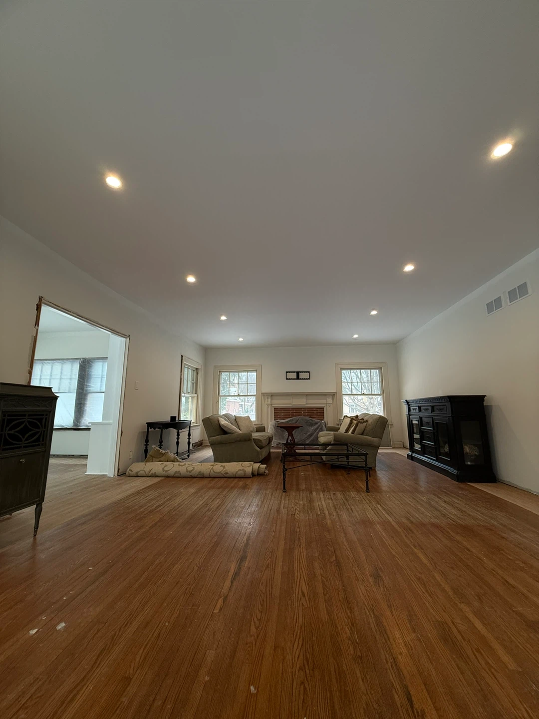 Installed 4”inches led recessed lights