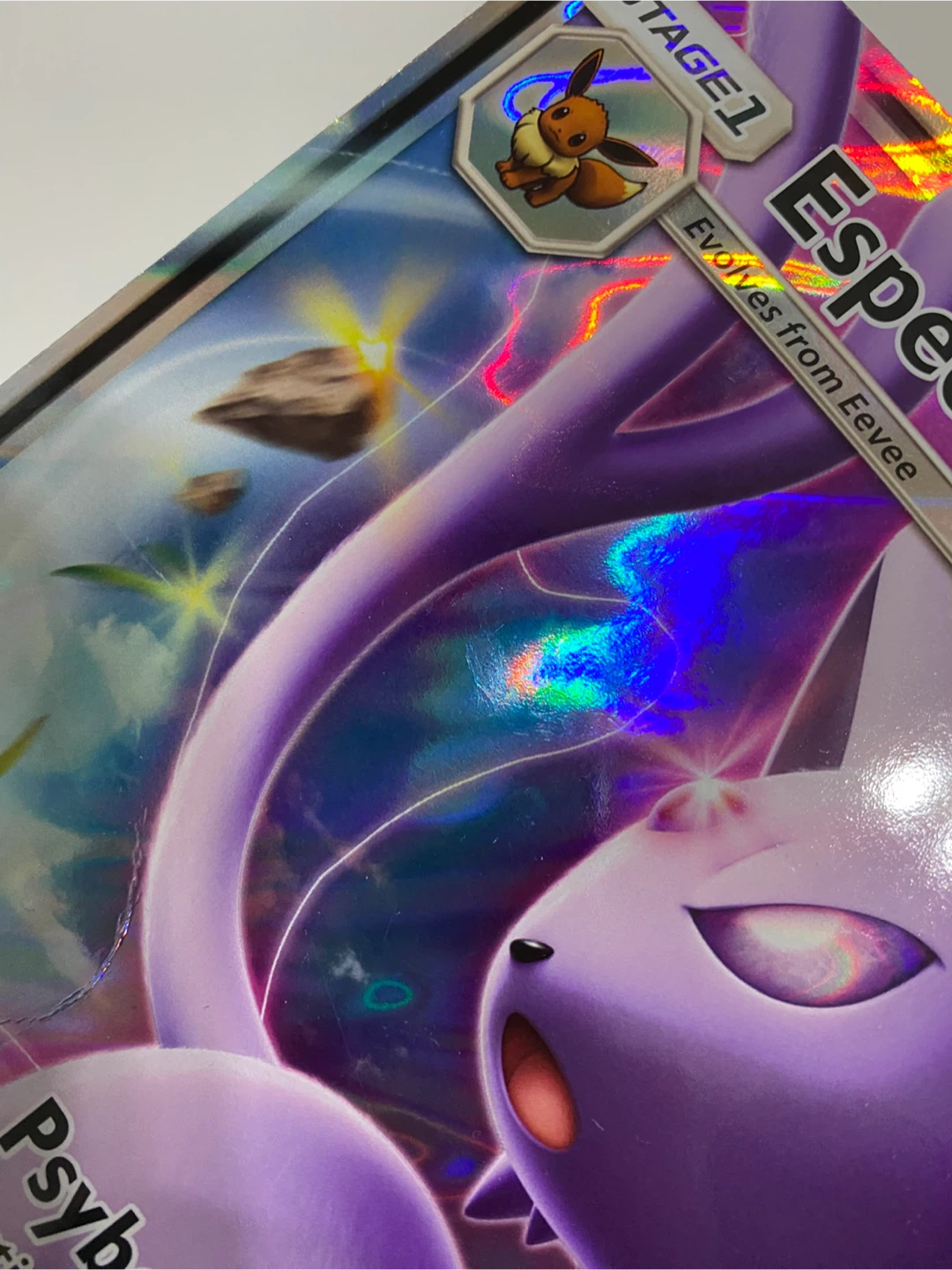 Pokémon Jumbo Espeon GX SM35 Black Star Promo 🥕 - photo 3