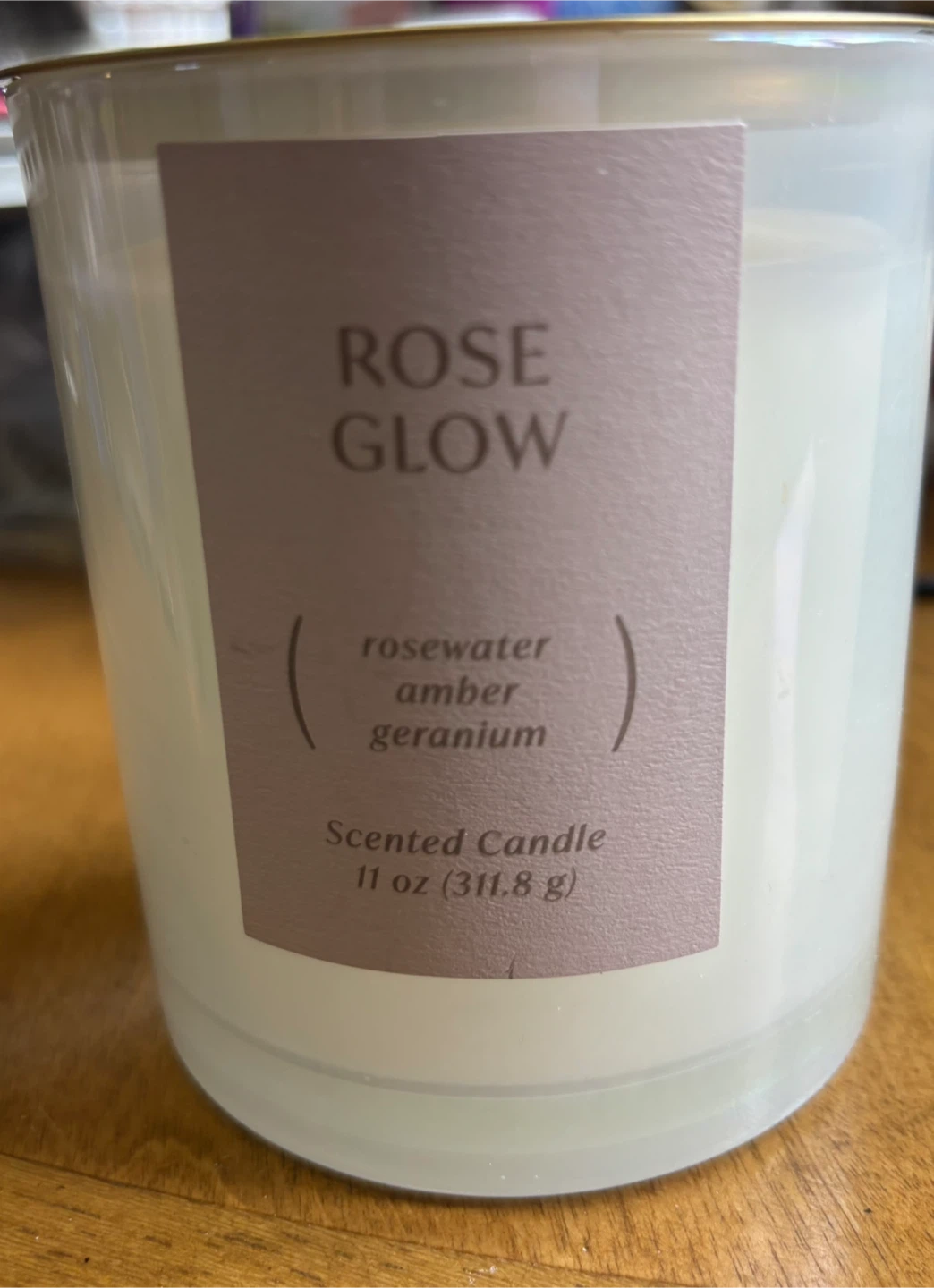 Target: Lot of 2 -Rose Glow Scented Candle - 11 oz
