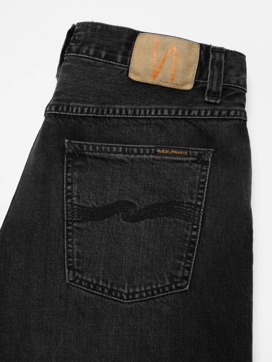 Nudie Jeans Co - Loud Larry - Black - W36/L32 - Men's Jeans - photo 4