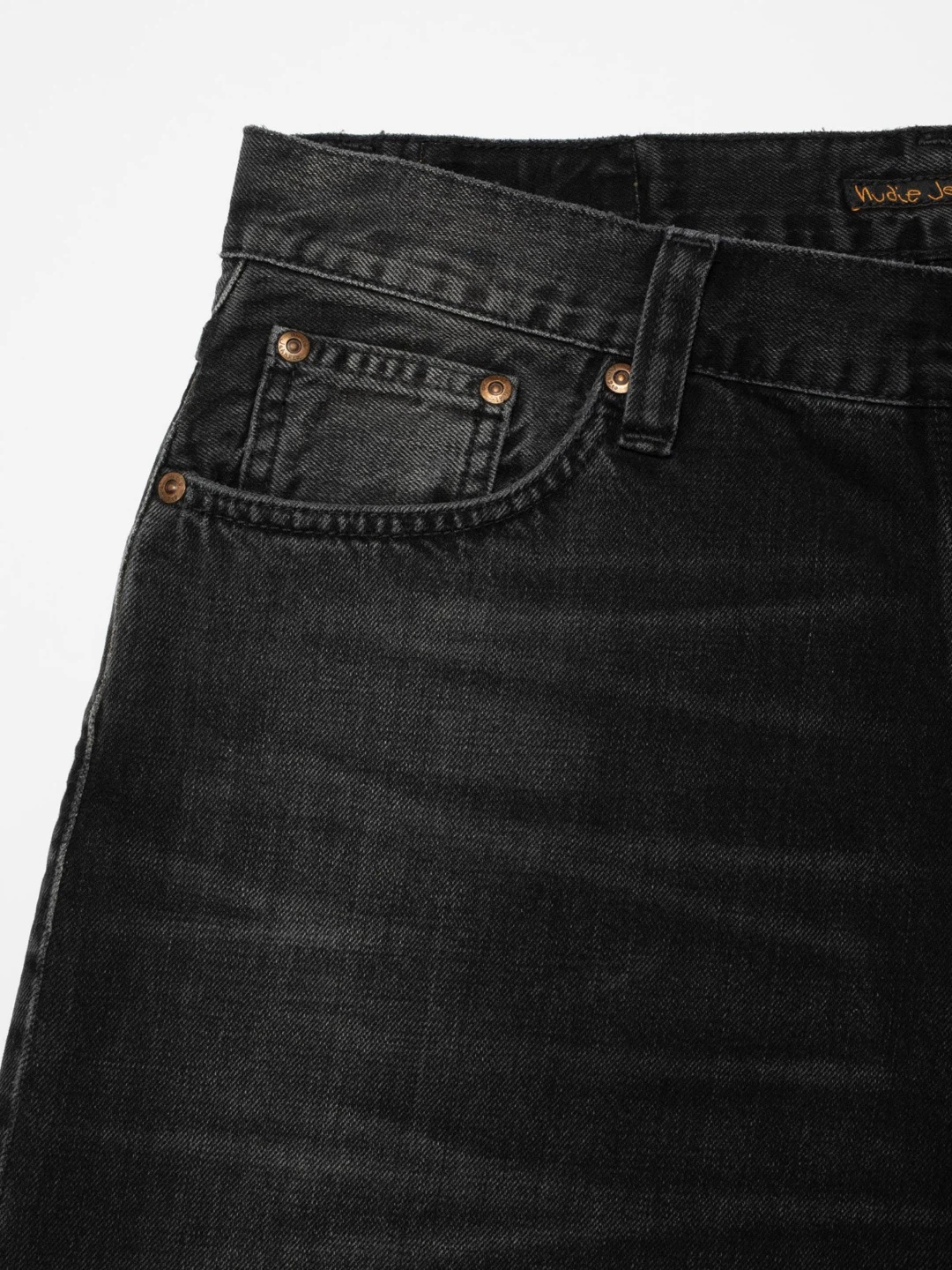 Nudie Jeans Co - Loud Larry - Black - W36/L32 - Men's Jeans - photo 5