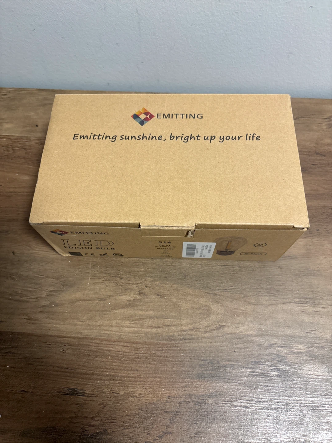 New Emitting LED Edison Bulb S14 - 15 Pack - New - photo 4