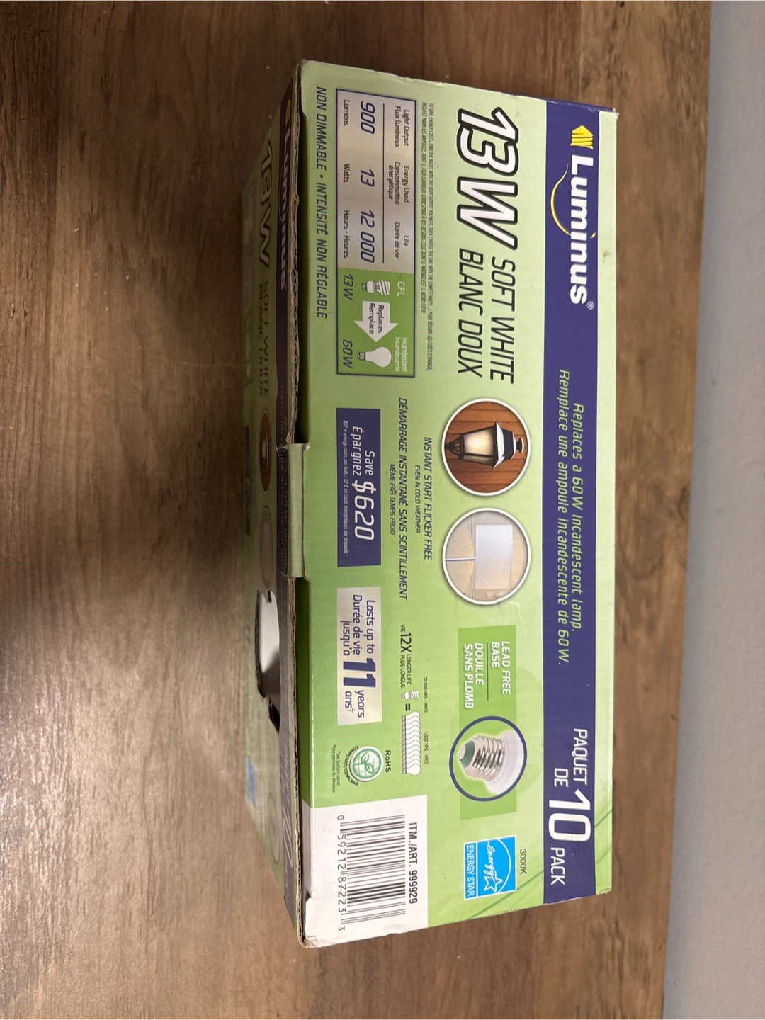 Luminus 13W Soft White Light Bulbs - 10 Pack - photo 4