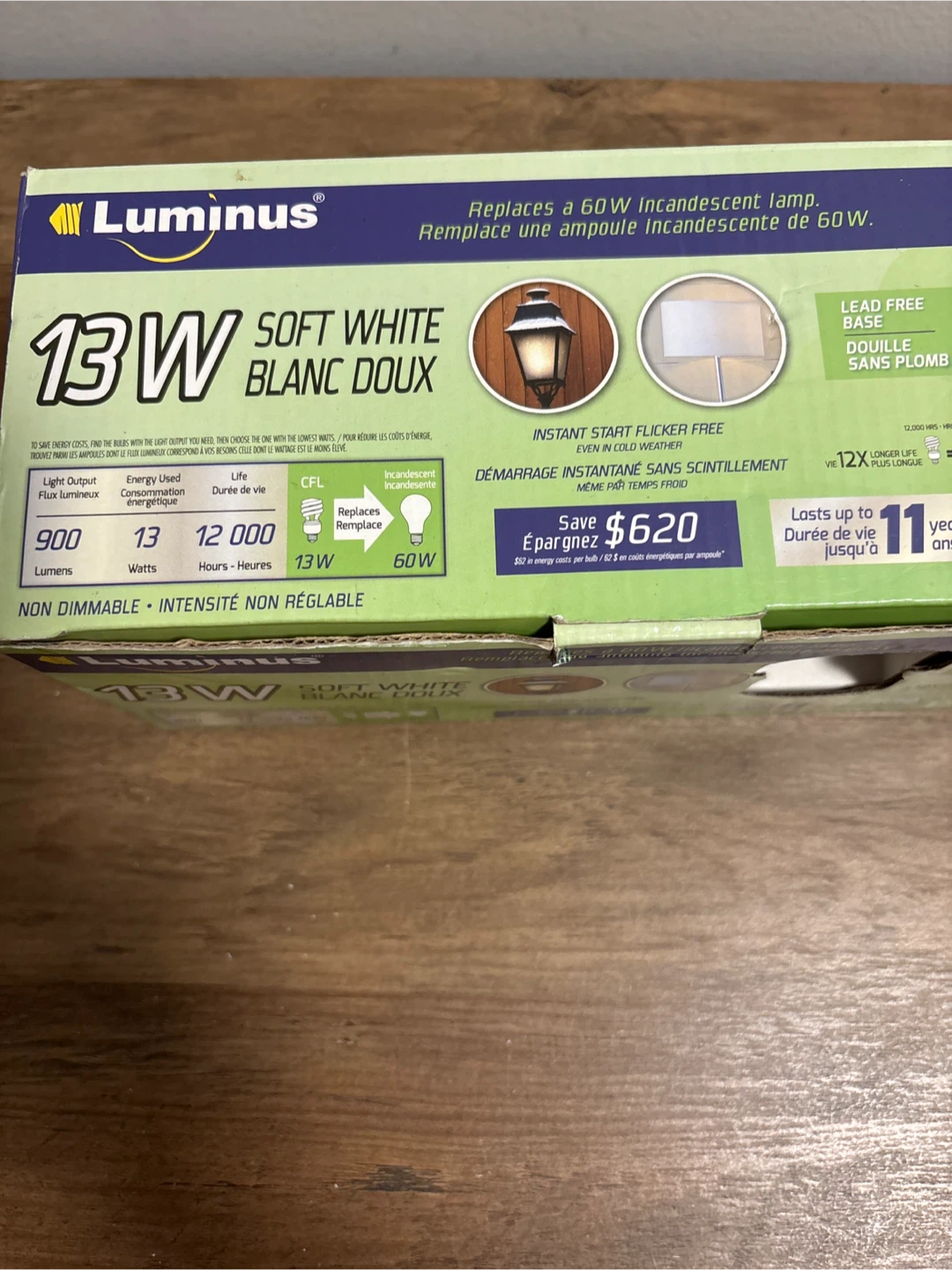 Luminus 13W Soft White Light Bulbs - 10 Pack - photo 2
