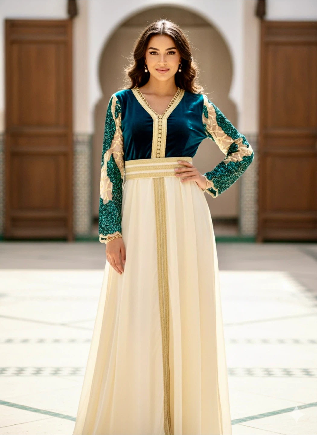 Moroccan Kaftan Dress