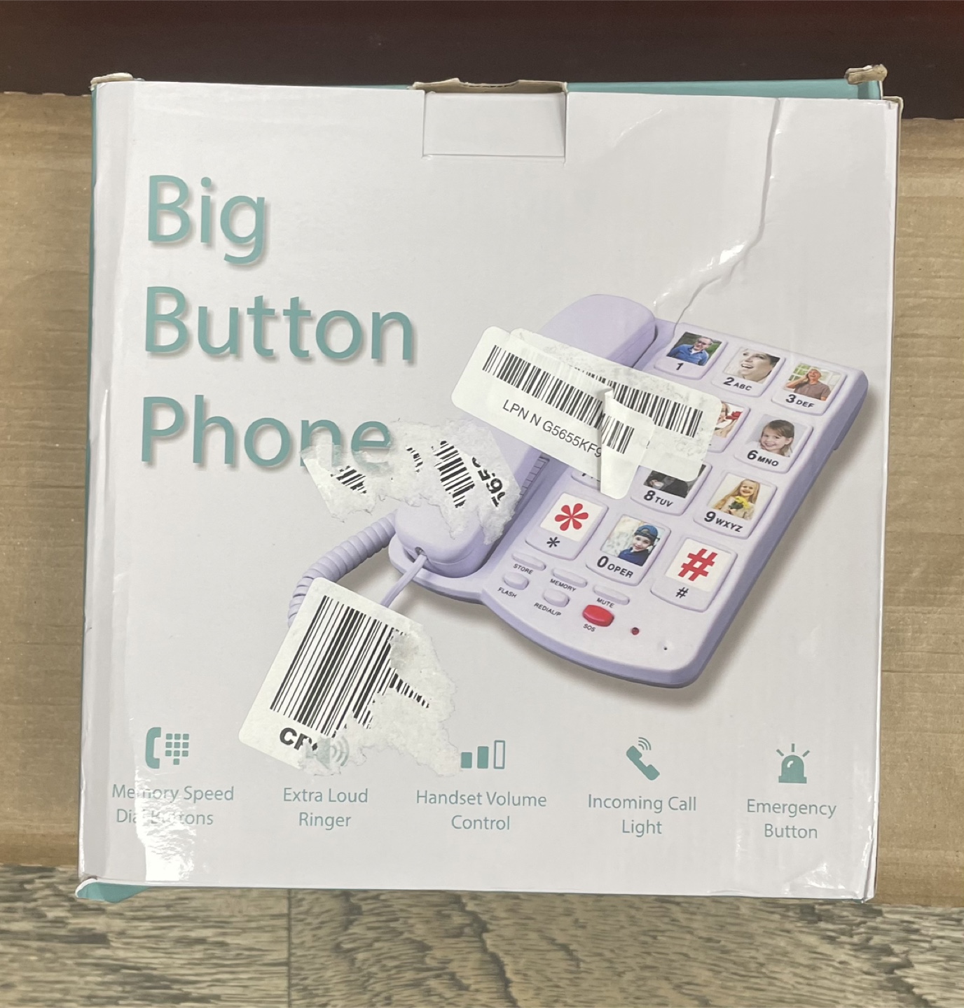 Big Button Phone - Easy to See & Use - photo 2
