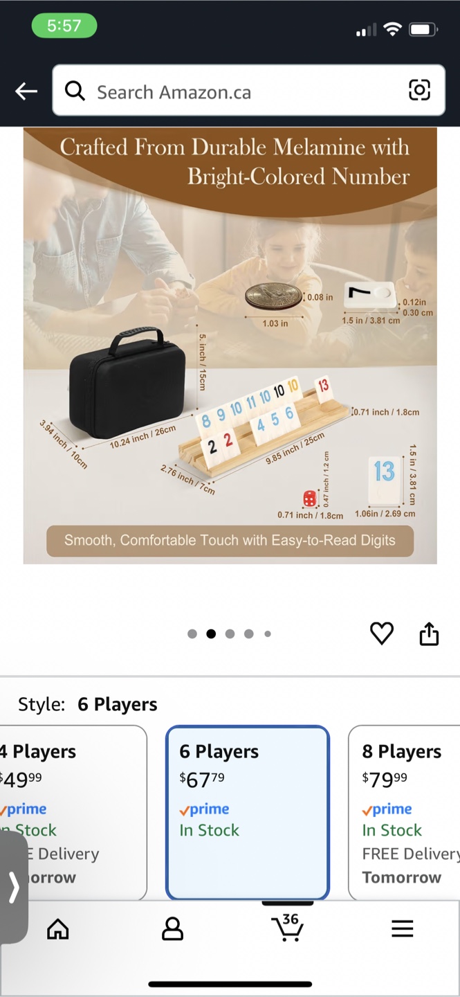 Soopotay Rummy Game Set - 6 Players - photo 2