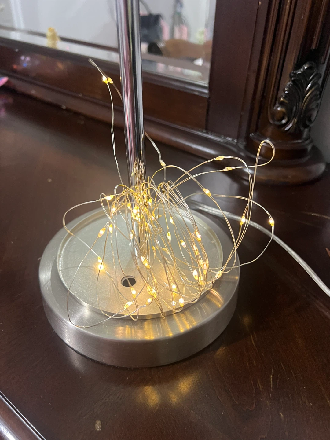 Table Lamp with Fairy Lights - photo 4