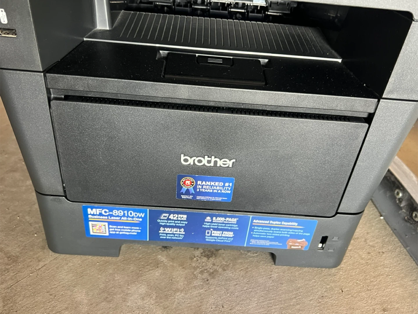 Brother MFC-8910DW Business Laser All-in-One Printer - photo 3