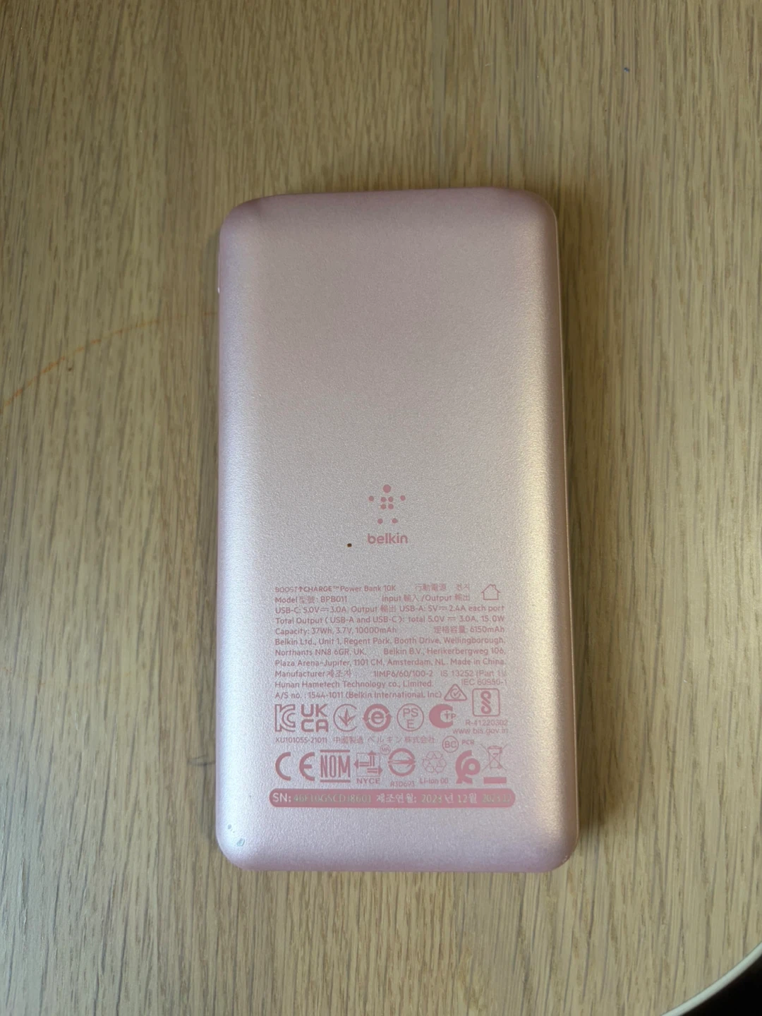🔋 Belkin BOOST↑CHARGE 10,000mAh Portable Power Bank - photo 2
