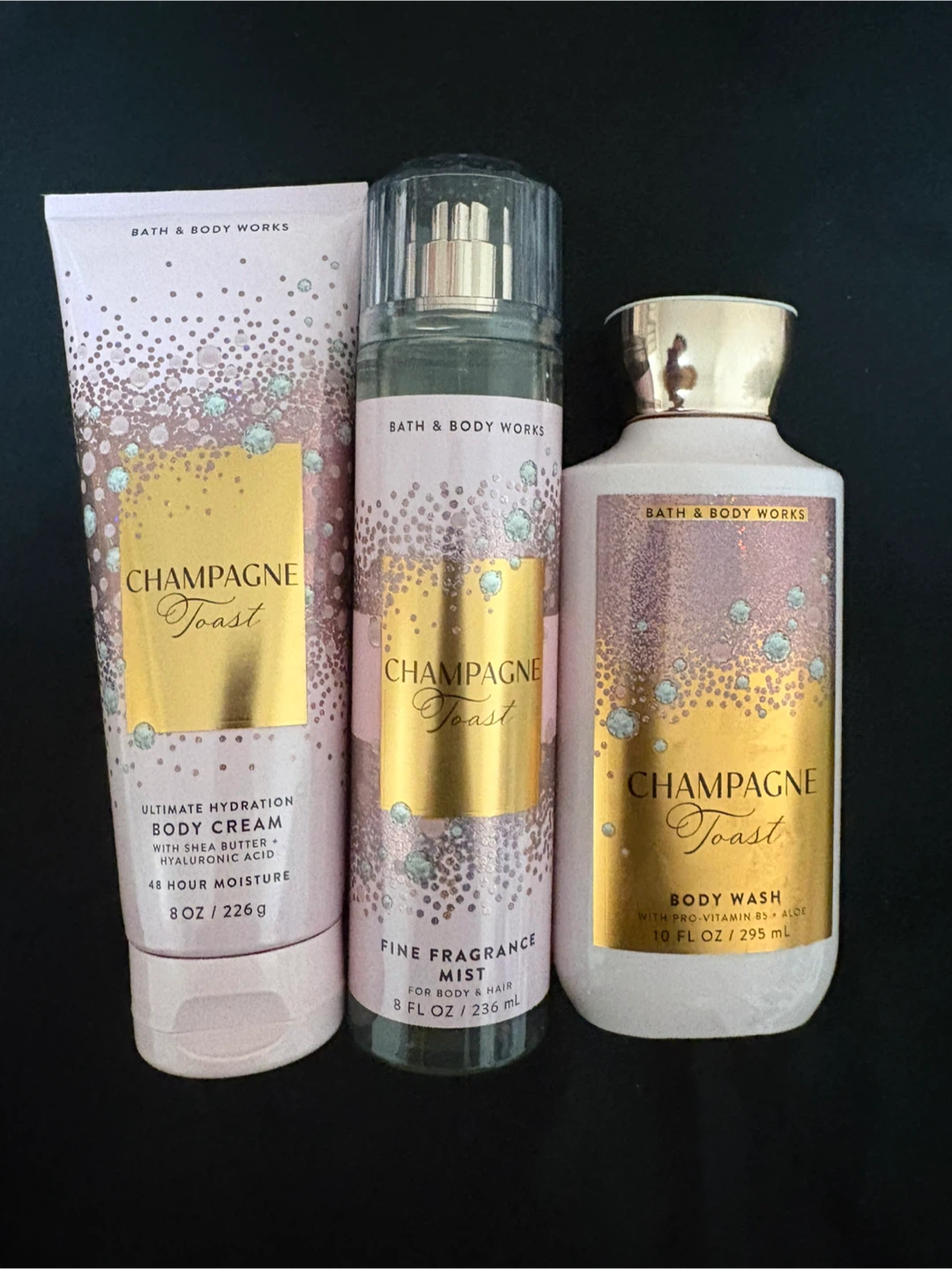 Bath & Body Works Champagne Toast Set