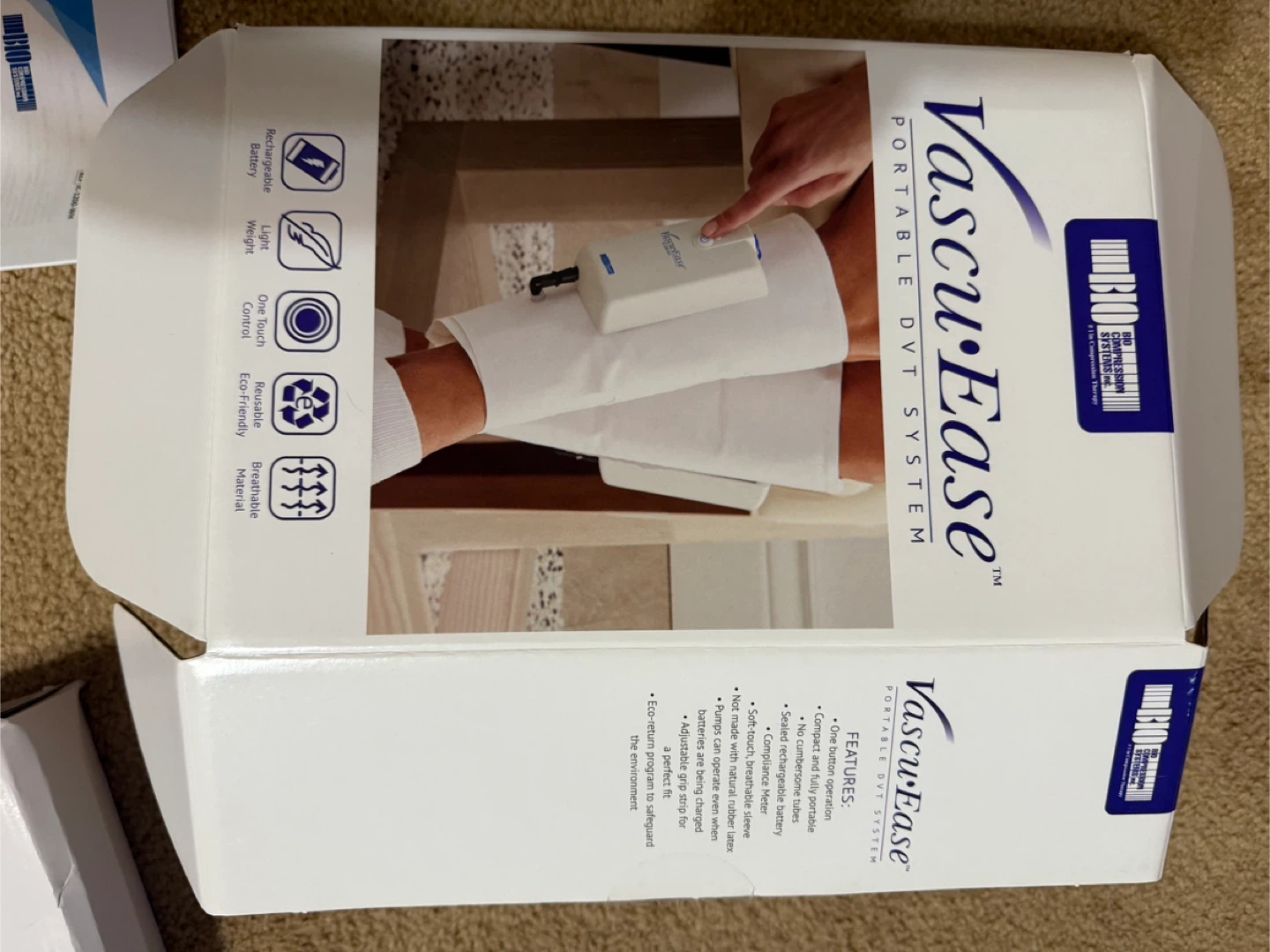 VascuEase Portable DVT System IC-1200-WH - photo 2