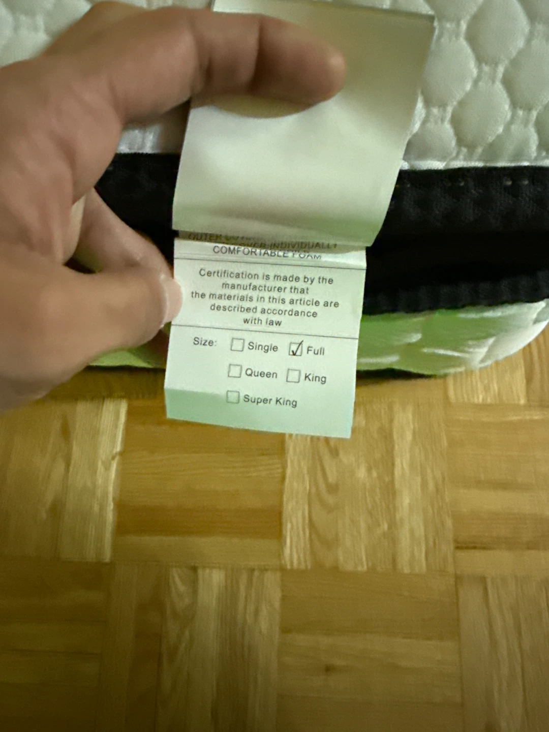 Full Size Mattress - photo 3