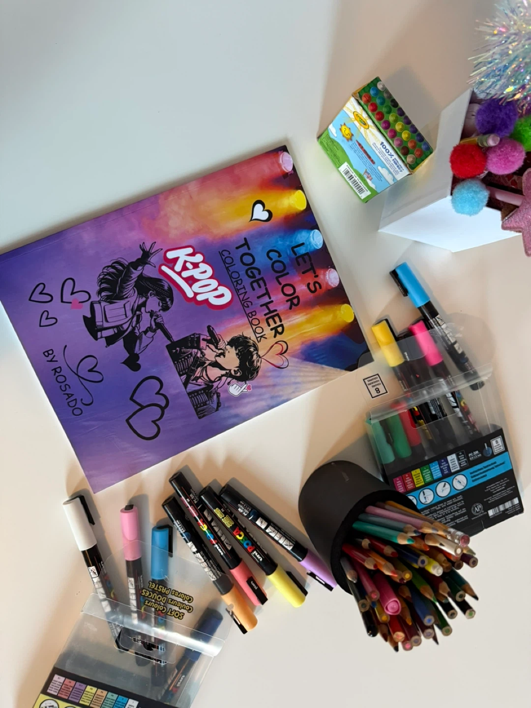 SOLD ON AMAZON Let's Color Together Coloring Books by Rosado