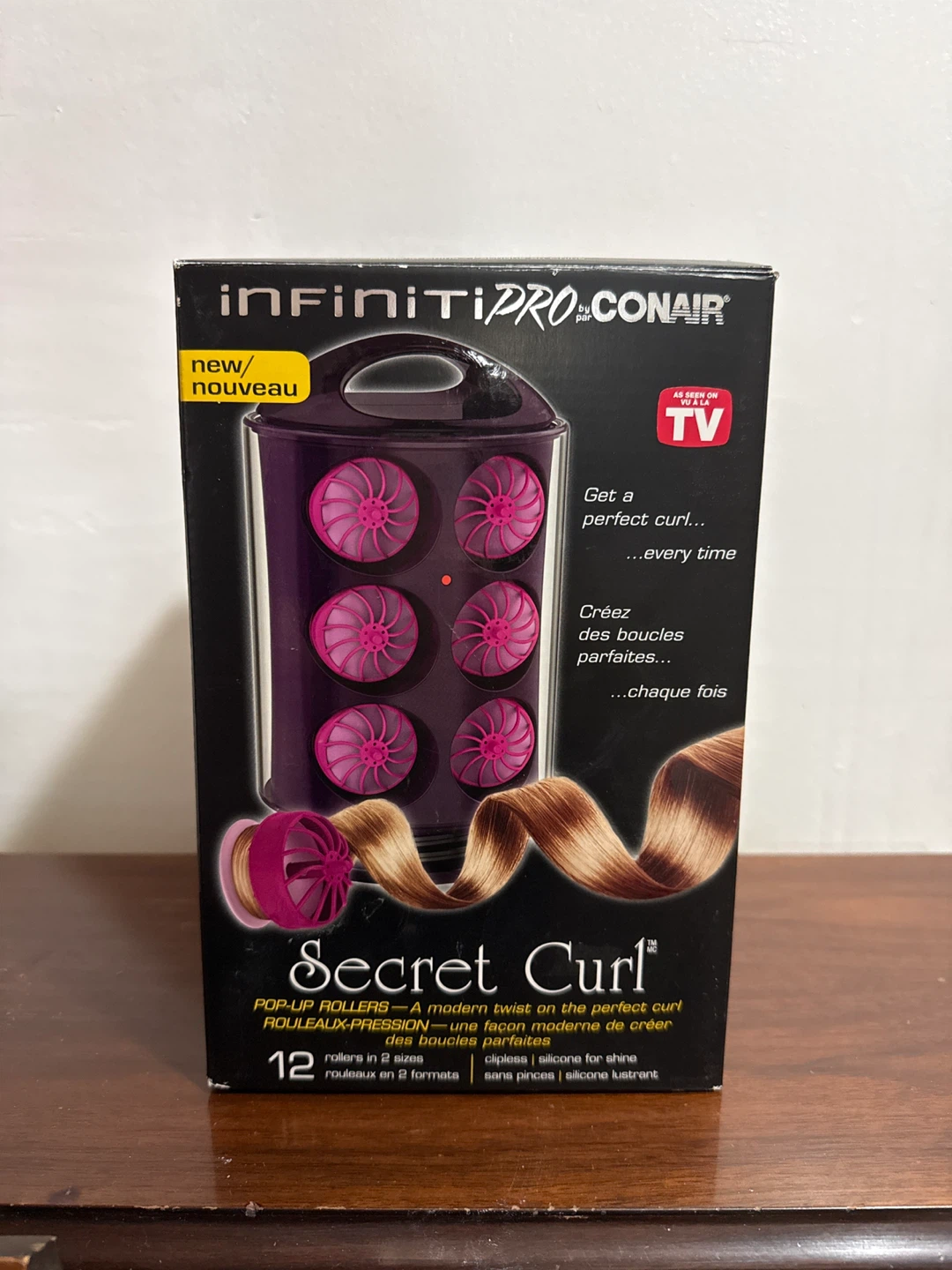 InfinitiPro by Conair Secret Curl Rollers - NEW