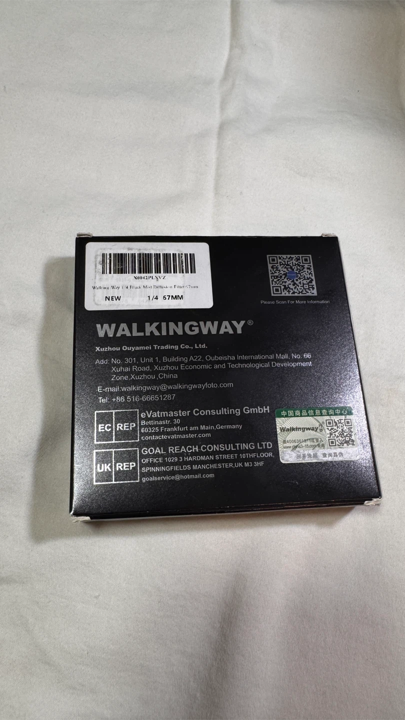 Walkingway Black Mist 1/4 67mm Filter - photo 5