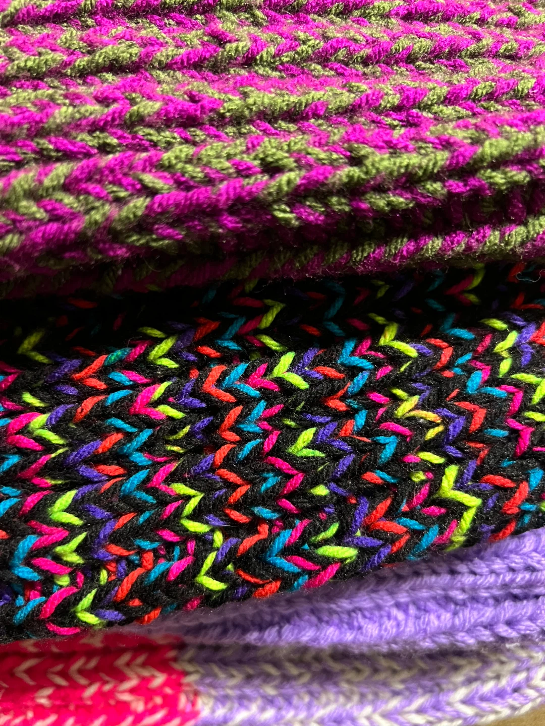 Variety of Handmade Knit Beanies - photo 4