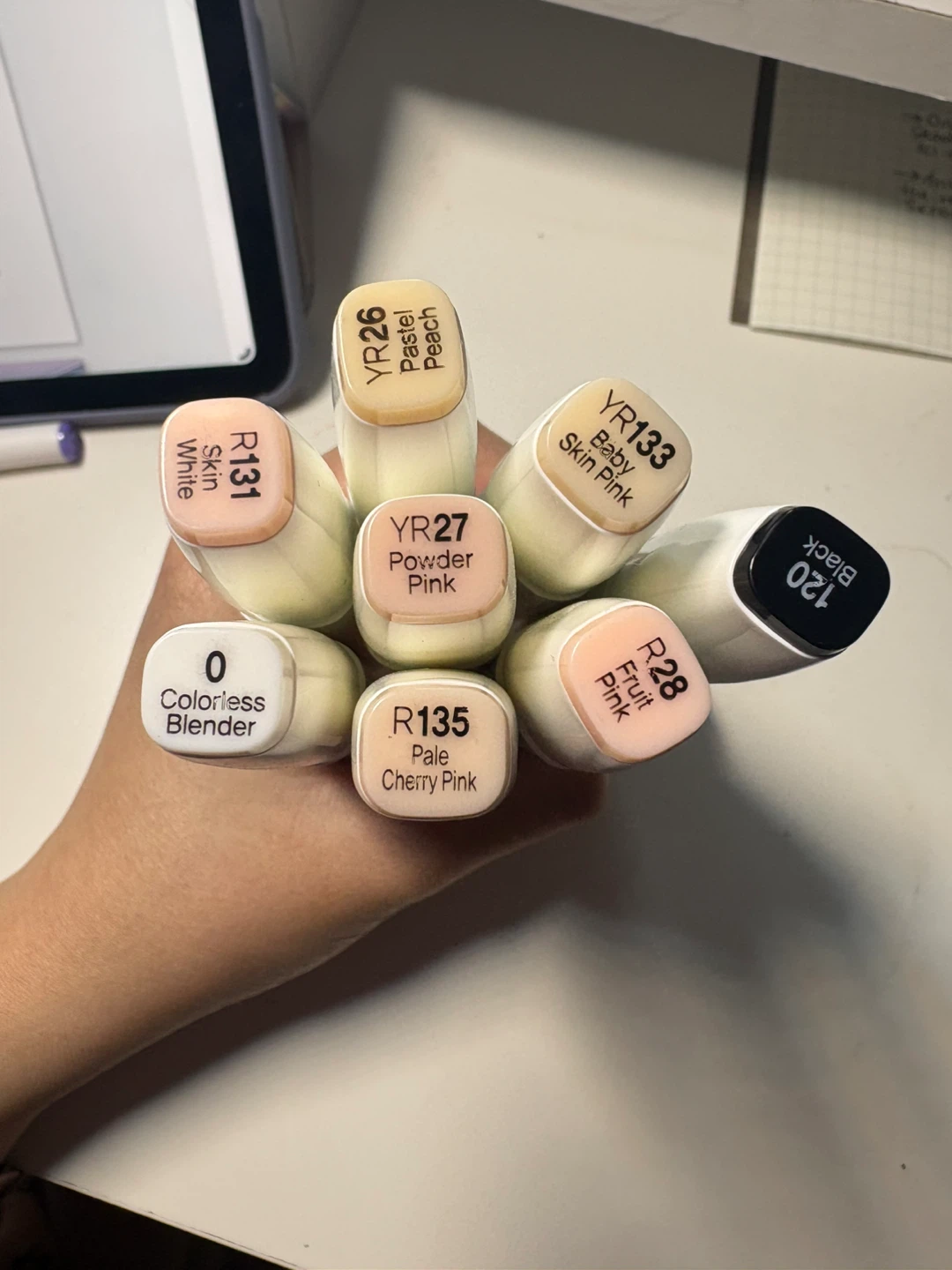 ShinHanart Touch Twin Brush Markers - Skin Tones Set - photo 3